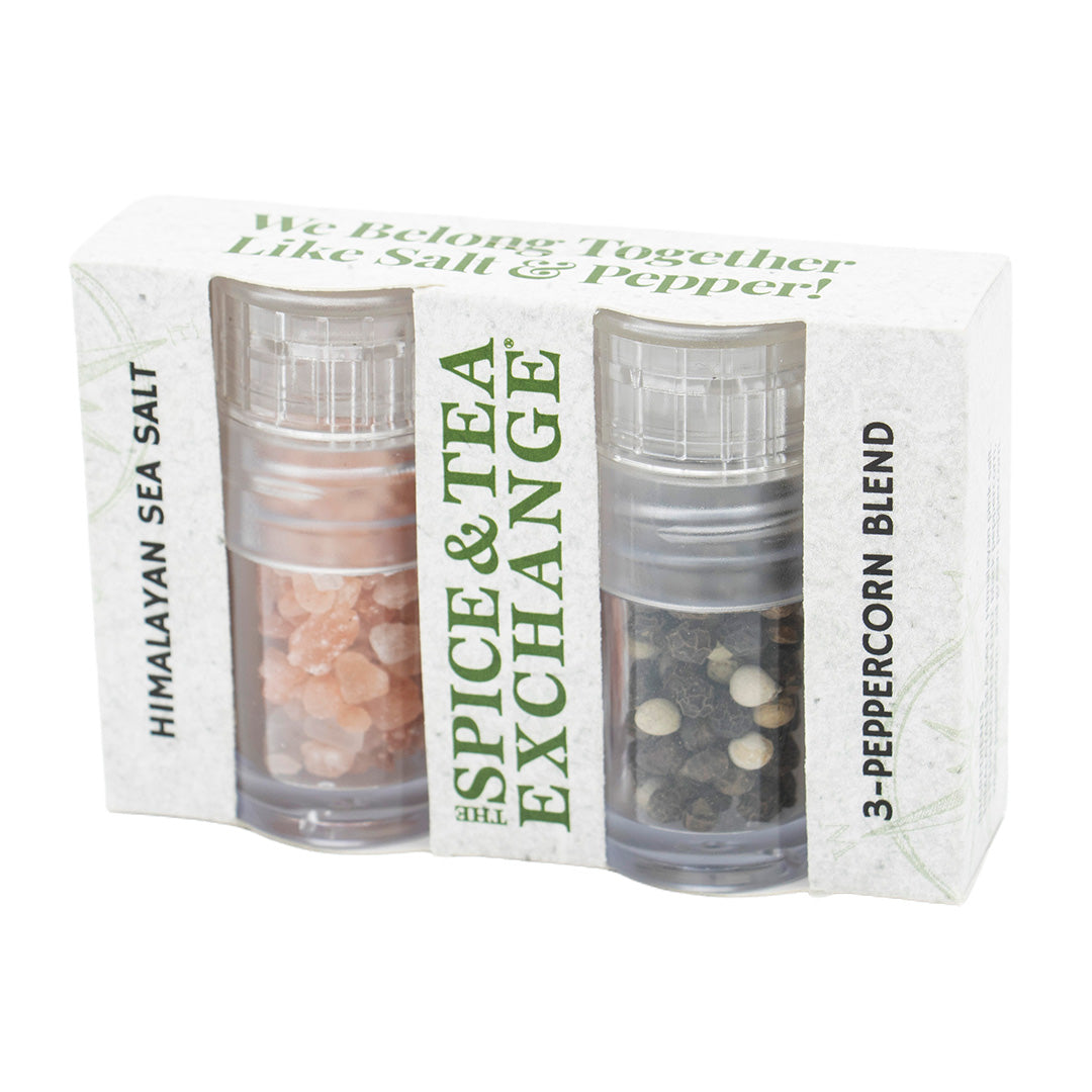 Salt & Pepper Mini Grinder Set - view 1
